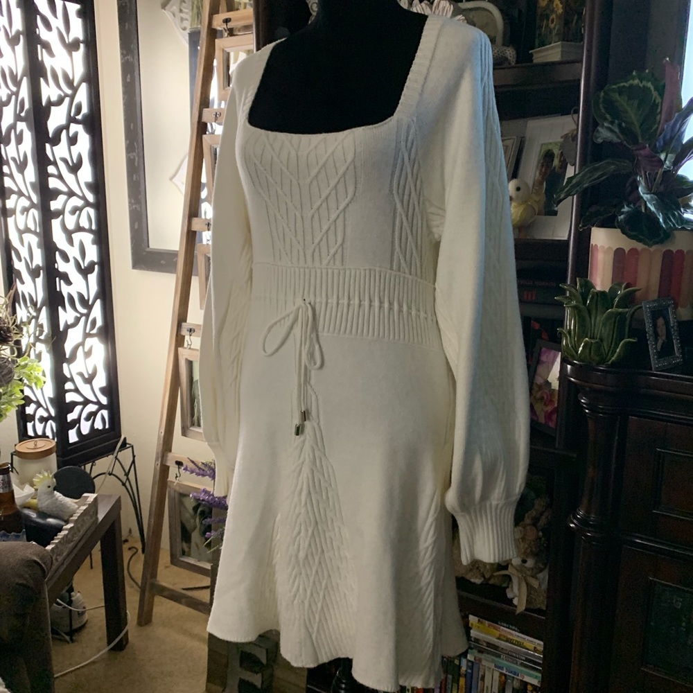 Free People Emmaline Long Sleeve Sweater Dress